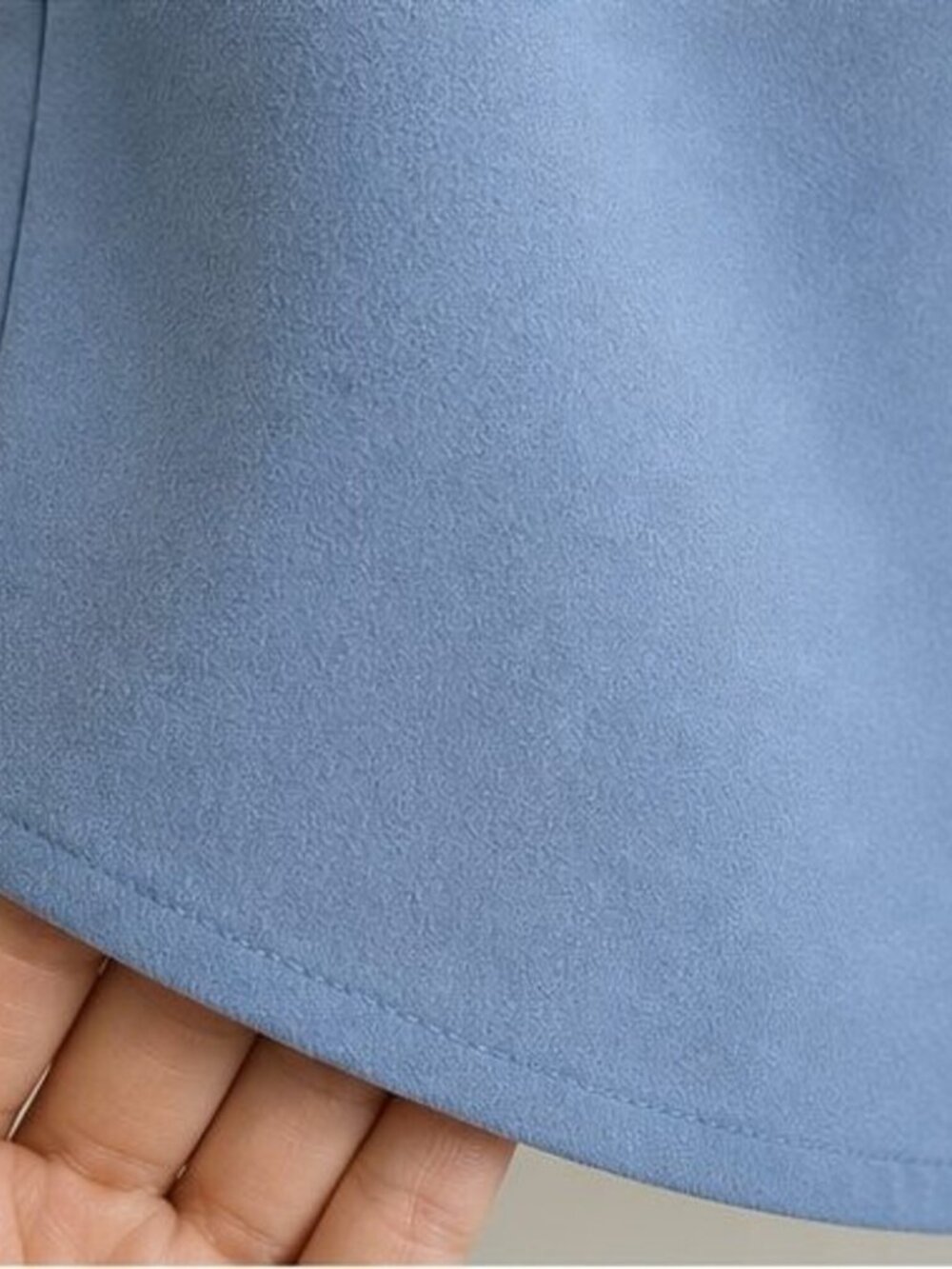 Blue V Neck Top - Picture 6 of 6